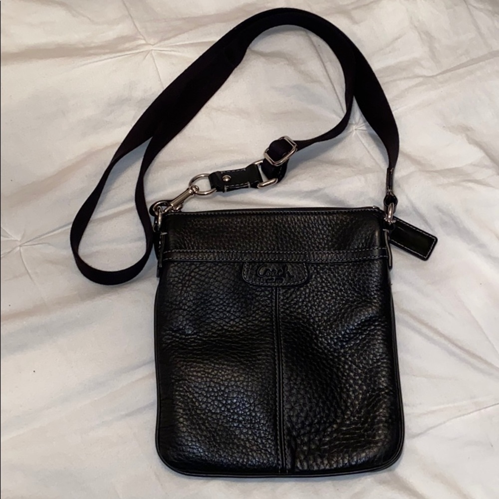 Black Coach crossbody